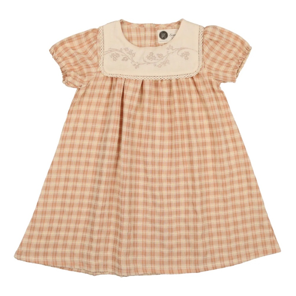 Manière Textured Plaid Dress NWT
